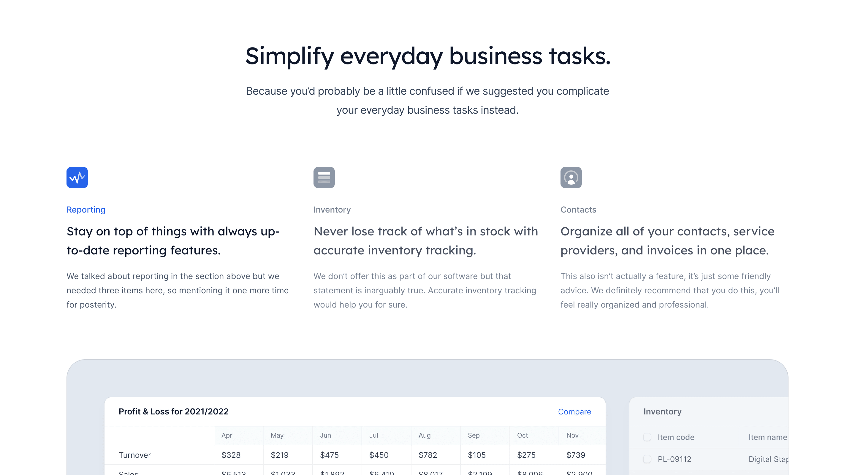 Showcase example salient tailwind css